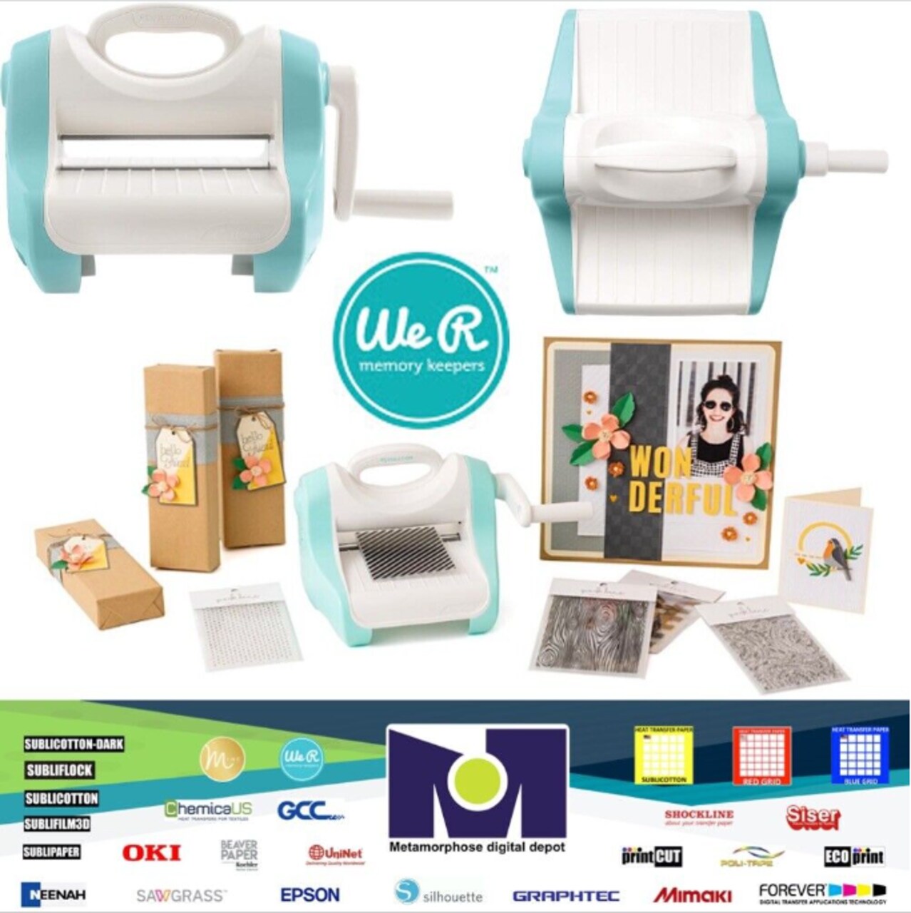 Revolution Die Cutting/Embossing Tool Machine by We R Memory Keepers 661176